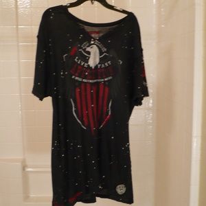 AFFLICTION - Live Fast - Georges St Pierre - XL Men’s